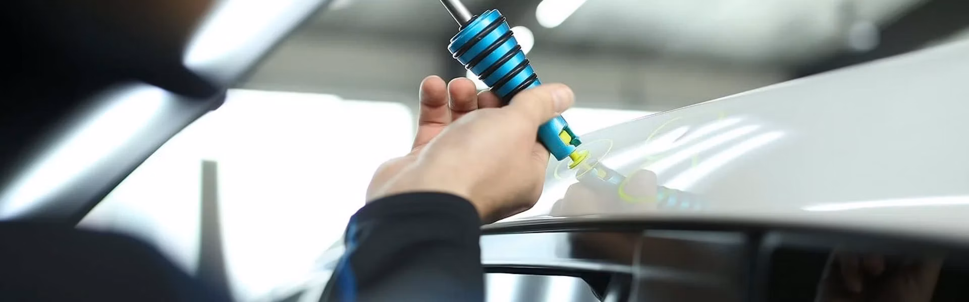 Oprava preliačin na aute po krupobití