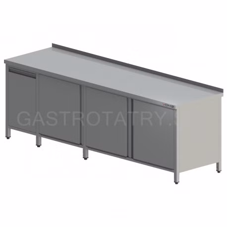 pracovny stol s vyklopnym kosom a otvaracimi dverami dlhy