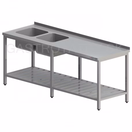 umyvaci stol s 2 drezmi a rostom dlhy hl 600 800 mm sir 2000 2800 mm