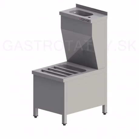 vylevka kombinovana s drezom vysoka h 600 700 mm s 500 mm