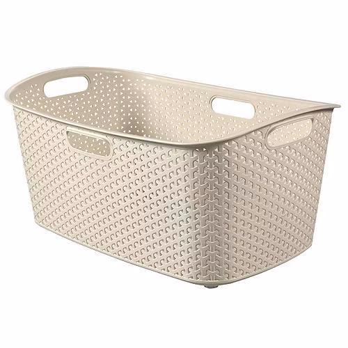 Kôš Curver® MY STYLE 47L, krémový, 60x39x28 cm