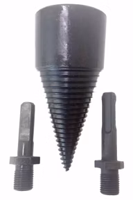 Štiepací tŕň - kužeľ na drevo 42X100mm, uchytenie SDS+ a 1/2" adaptér (060024)