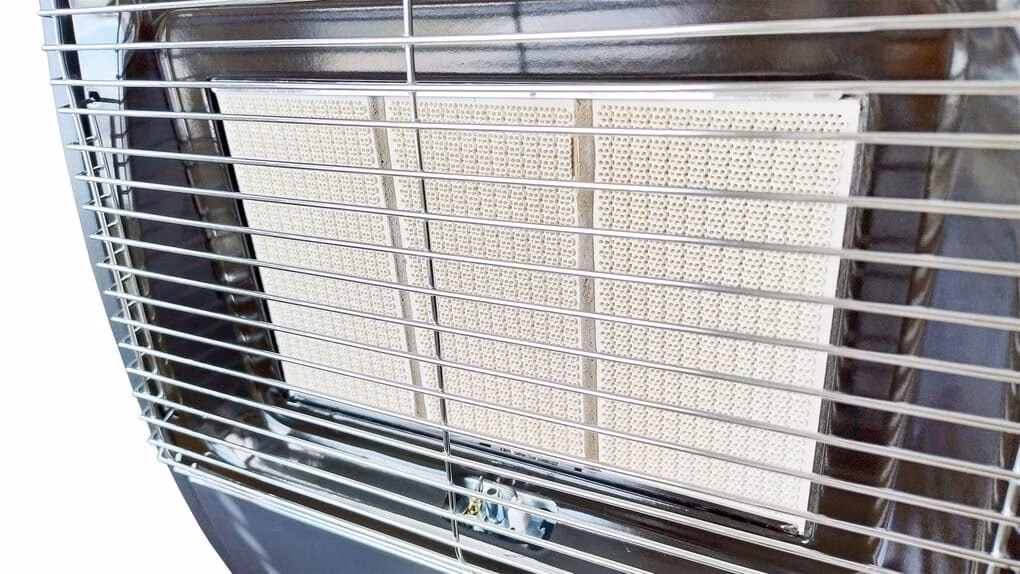 Plynové a elektrické kachle skladacie MAGG 4,2 kW + 1,5 kW s ventilátorom