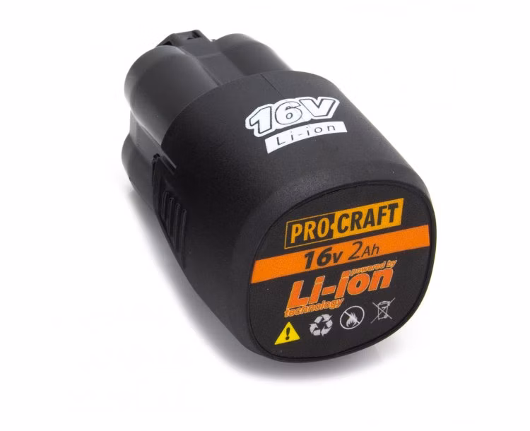 Akumulátorová batéria, 16 V Li-ion, 2000 mAh Procraft 16/2 | 16/2