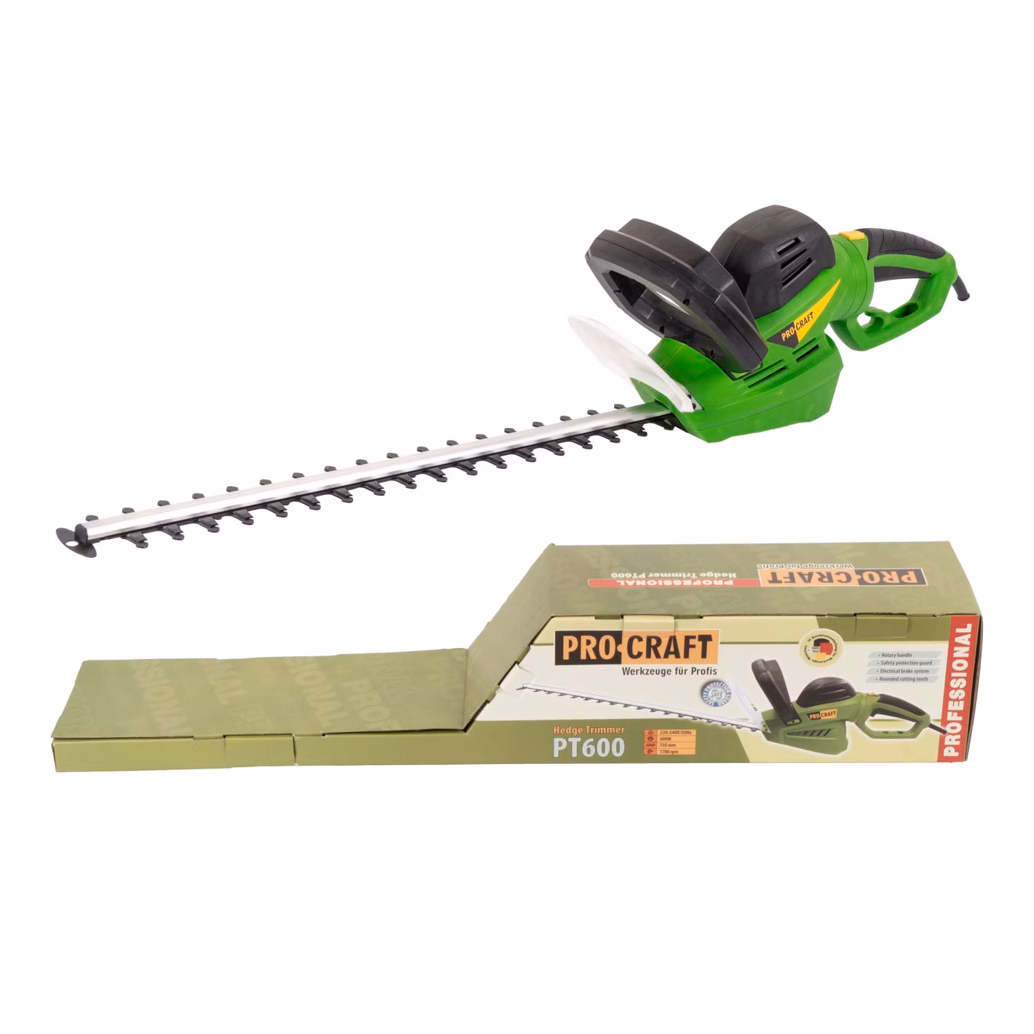 Elektrické nožnice na živý plot Procraft PT600 | PT600