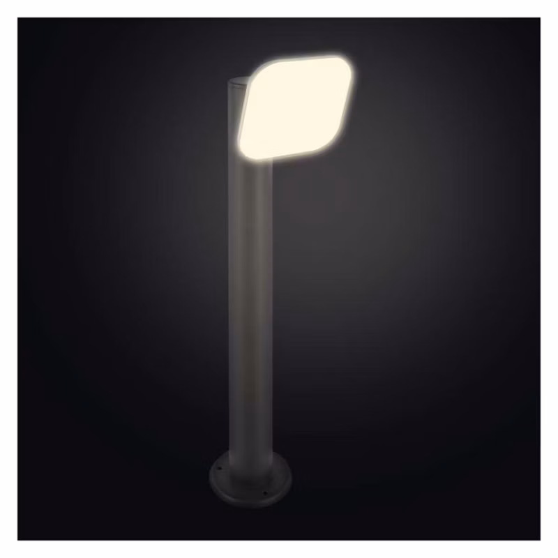 LED záhradné stĺpikové svietidlo NIKA, 16,5 x 12 x 50 cm, 12,5 W, teplá biela