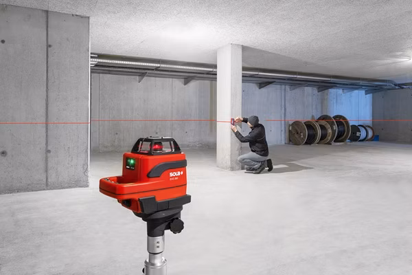 SOLA - EVO 360 PROFESSIONAL - Samonivelačný rotačný laser pre horizontálne a vertikálne použitie