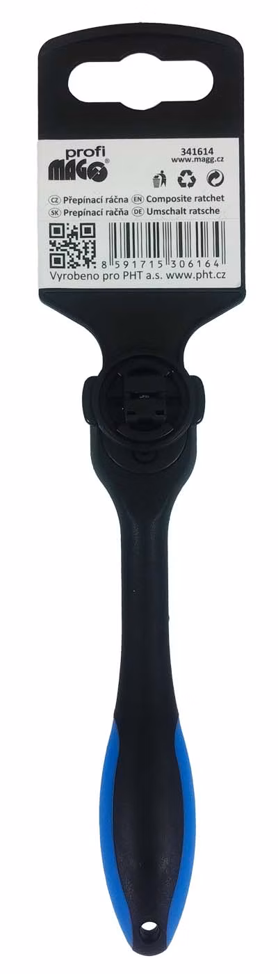 MAGG Profi - Prepínacia račňa 1/4" s vyhadzovačom, 72 polôh
