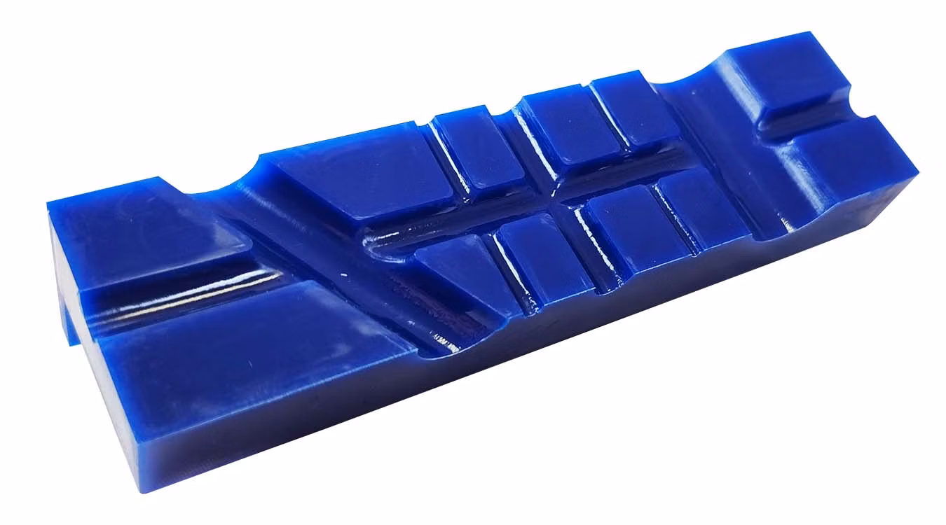 Magnetické čeľuste SOFT s drážkami - 115 mm - 2 ks