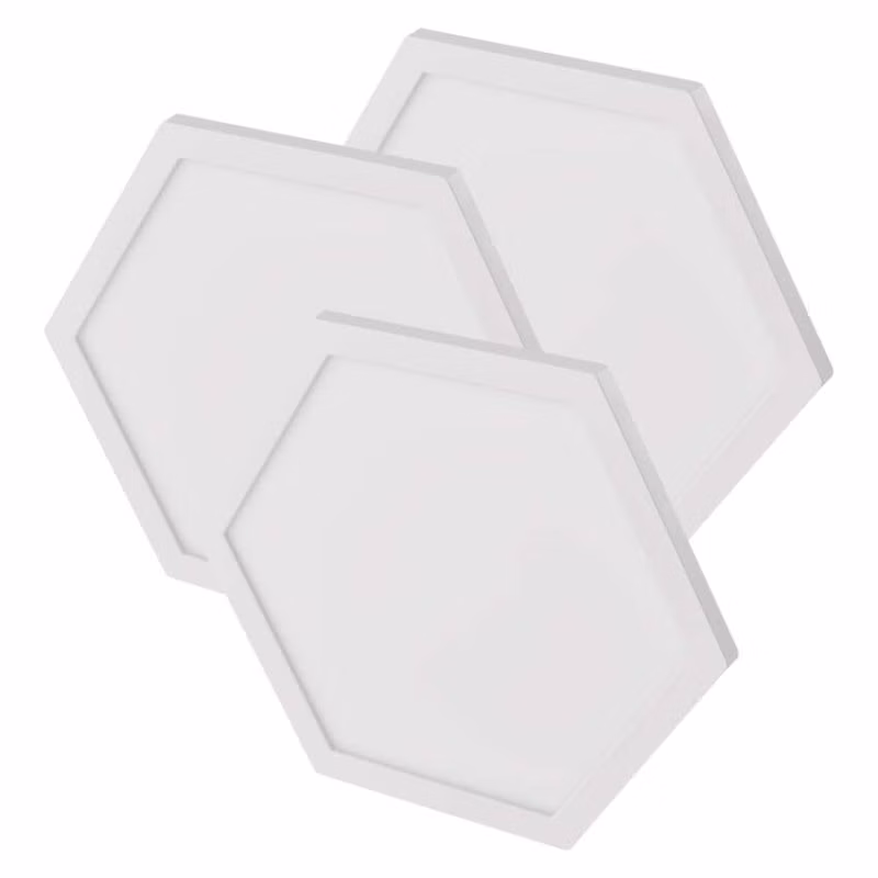 GoSmart LED svietidlo Hexagon, rozširujúca sada, 3 časti, 1,8W, RGBIC stmievateľné, WiFi