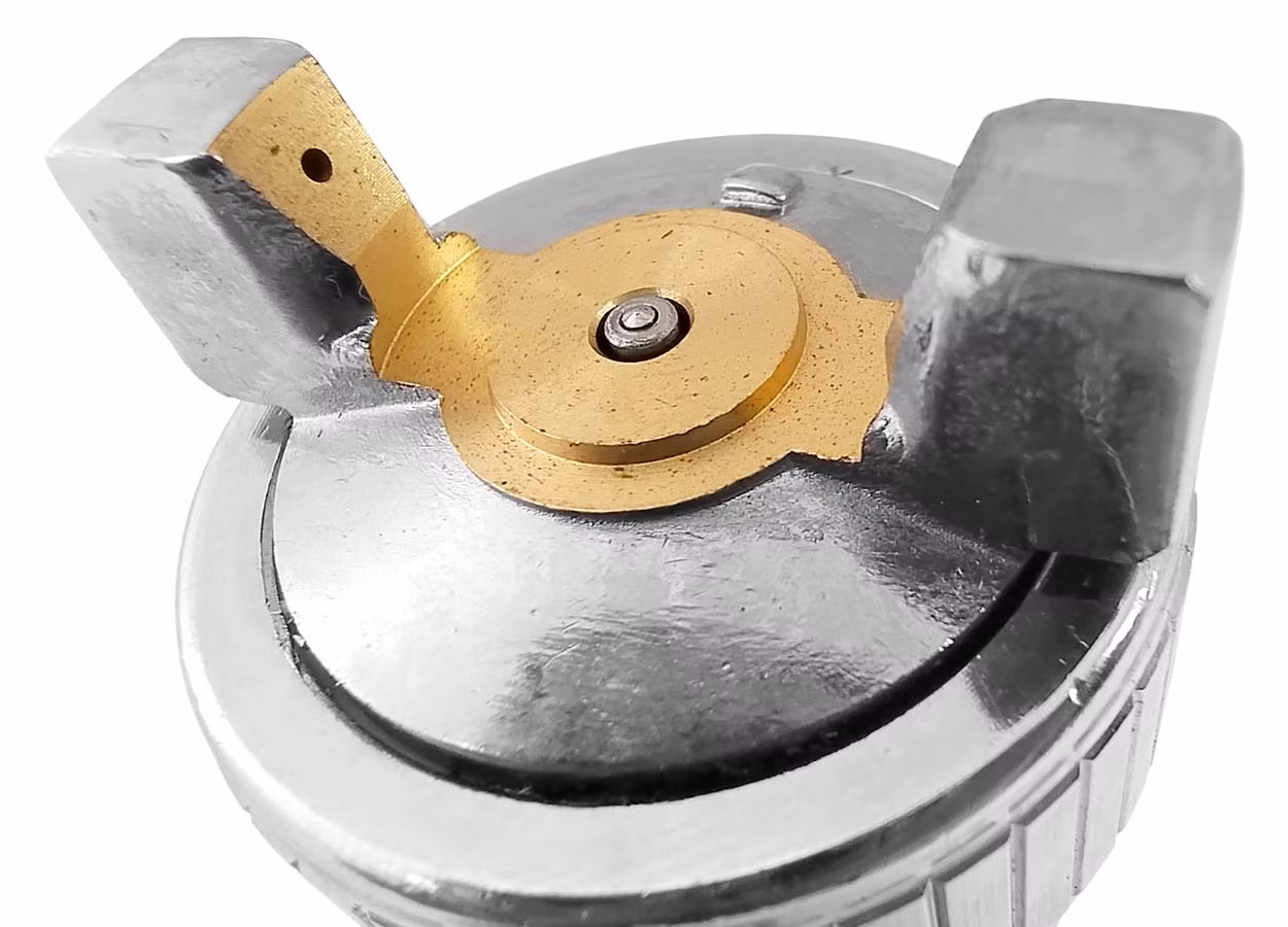 MAGG Profi - Striekacia pištoľ MINI Profi (HVLP), horná plastová nádobka 100 ml, tryska 1 mm