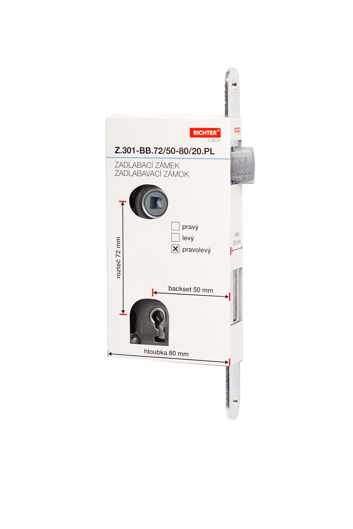 RICHTER Z.301-BB.72/55(80).20.PL