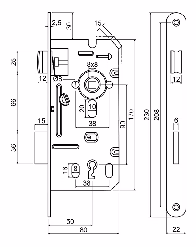 RICHTER Z.301-BB.90/50(80).22.PL