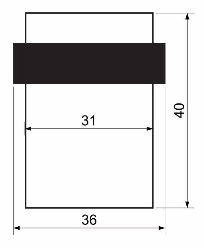 Zinkoslitinová dveřní zarážka. RICHTER RDS.071.BRNI