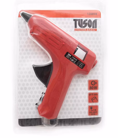 TUSON Basic - Tavná pištoľ 80W, 11mm tavné tyčinky