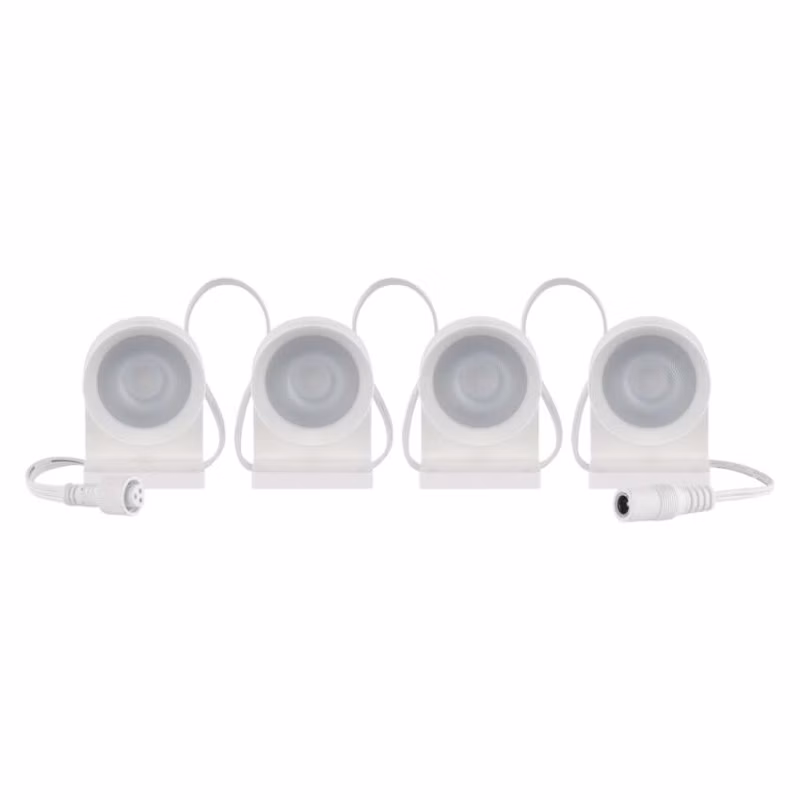 GoSmart LED reflektor - 85 cm reťaz, 4 časti, 7 W, RGBIC+CCT, stmievateľný, WiFi