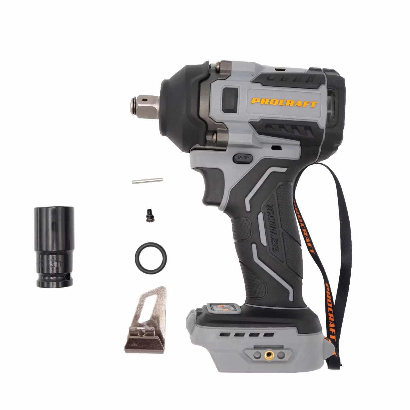 Akumulátorový rázový uťahovák Procraft Industrial IW550A (bez akumulátora a nabíjačky) | IW550Abb