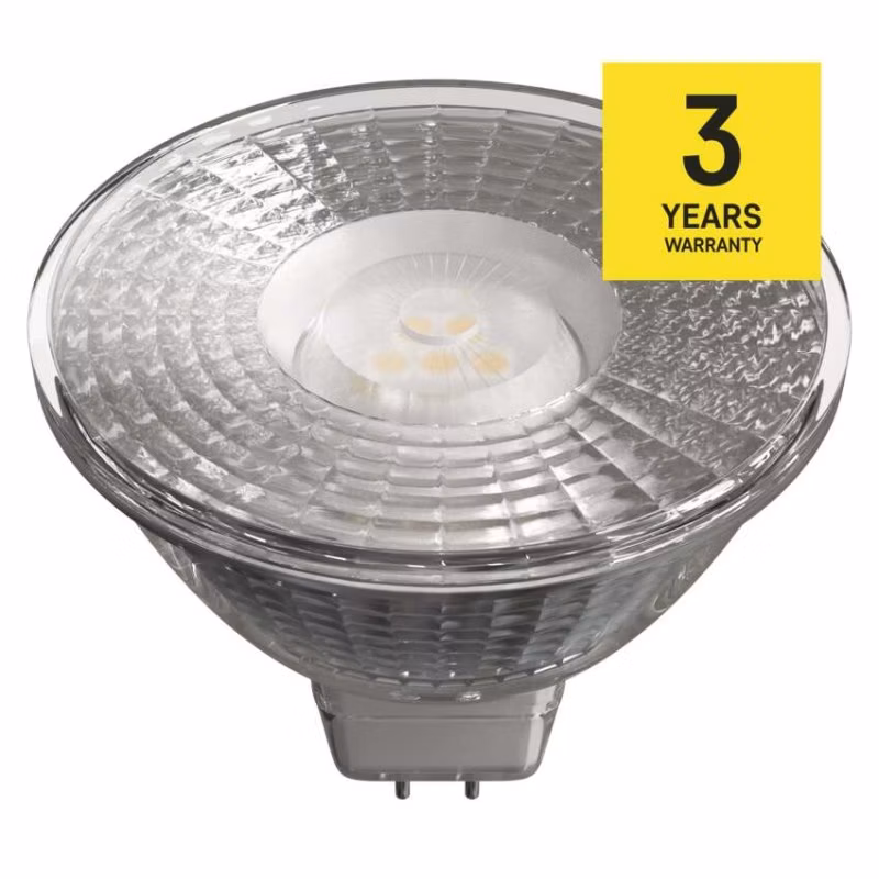 LED žiarovka Classic MR16 / GU5,3 / 4,5 W (28 W) / 380 lm / teplá biela