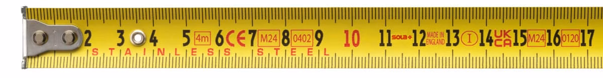 SOLA - PRO-TMS 4 - zvinovací meter 19mm/4m