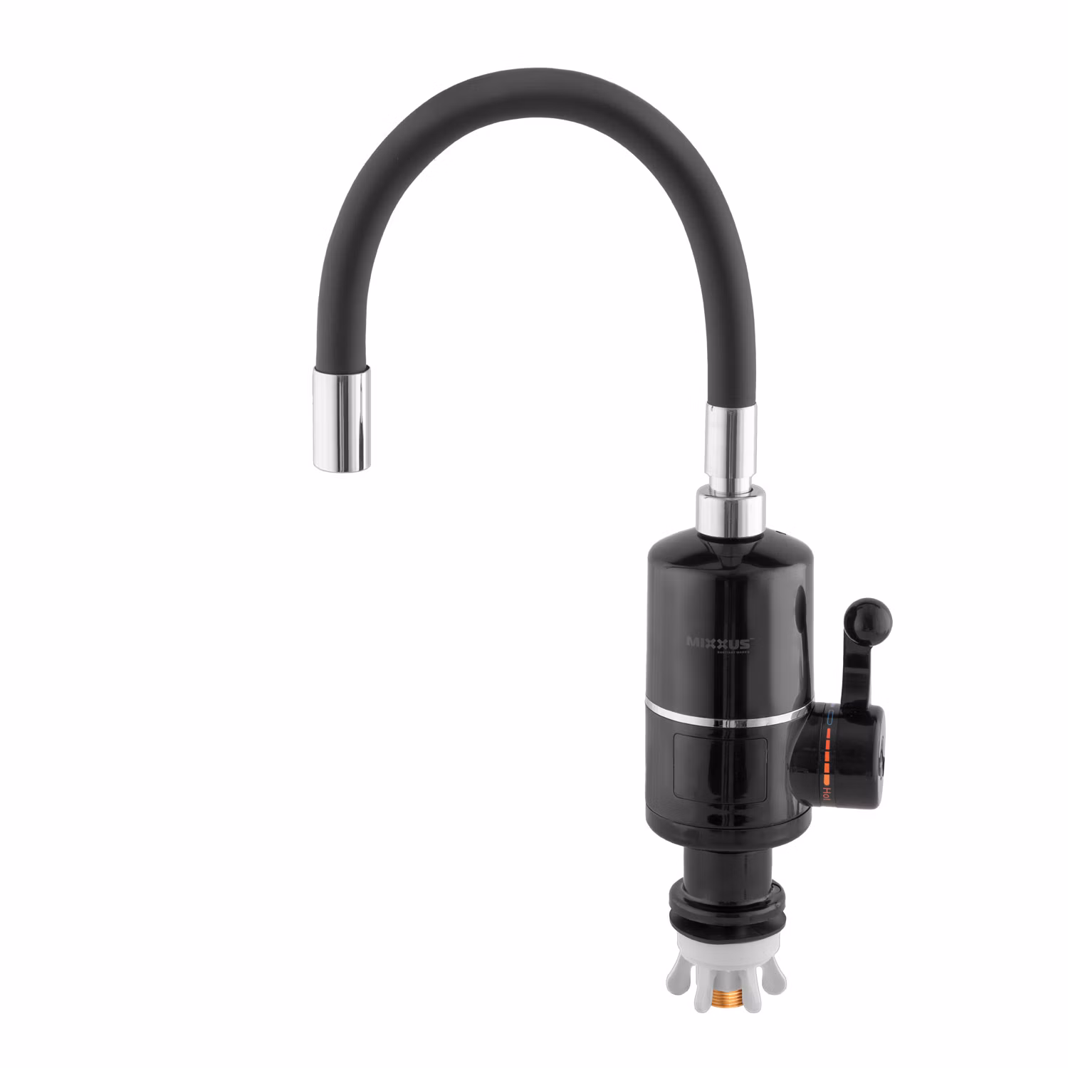 Batéria s elektrickým ohrevom vody a flexibilným výtokom ELW06-EF-2BLACK | ELW06-EF-2BLACK