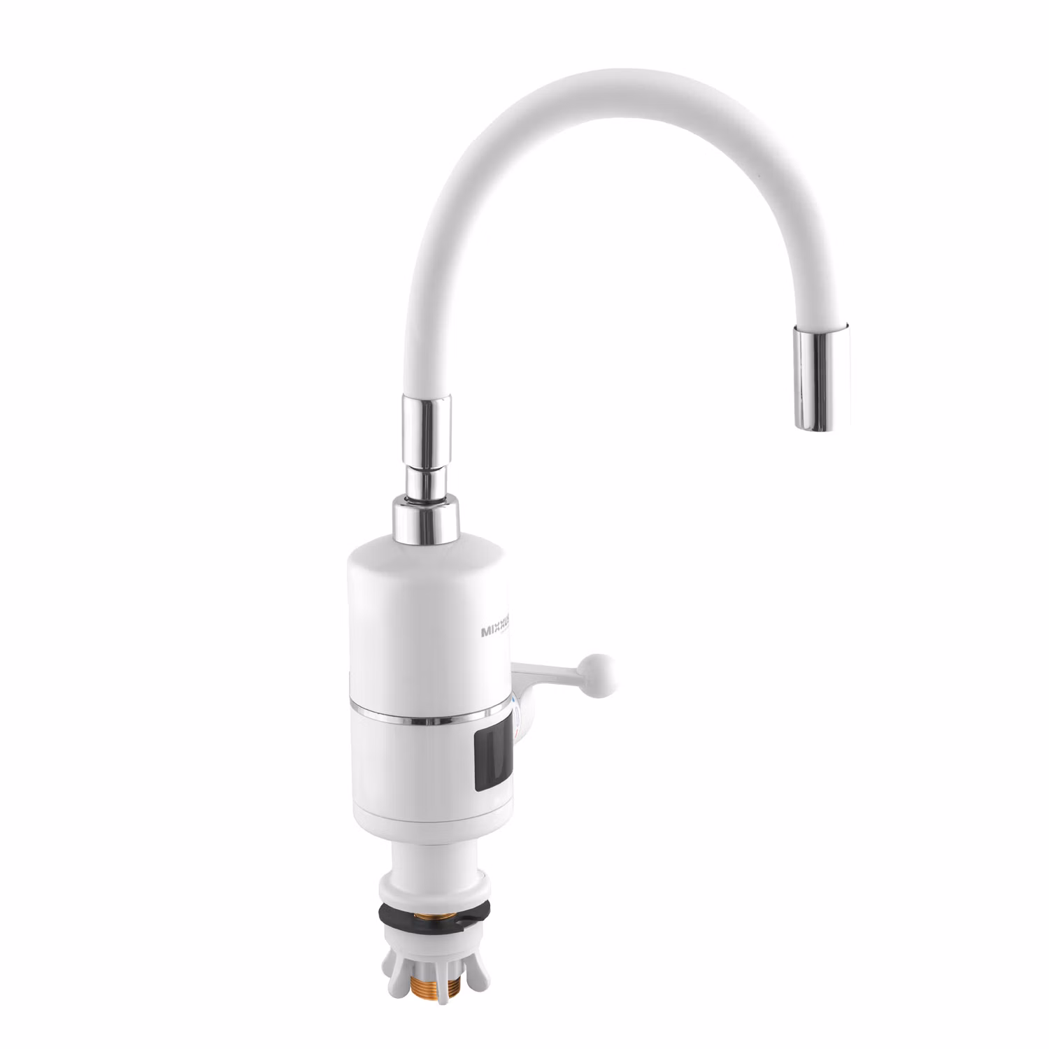 Batéria s elektrickým ohrevom vody a flexibilným výtokom ELW06-EF-WHITE, biela | ELW06-EF-WHITE