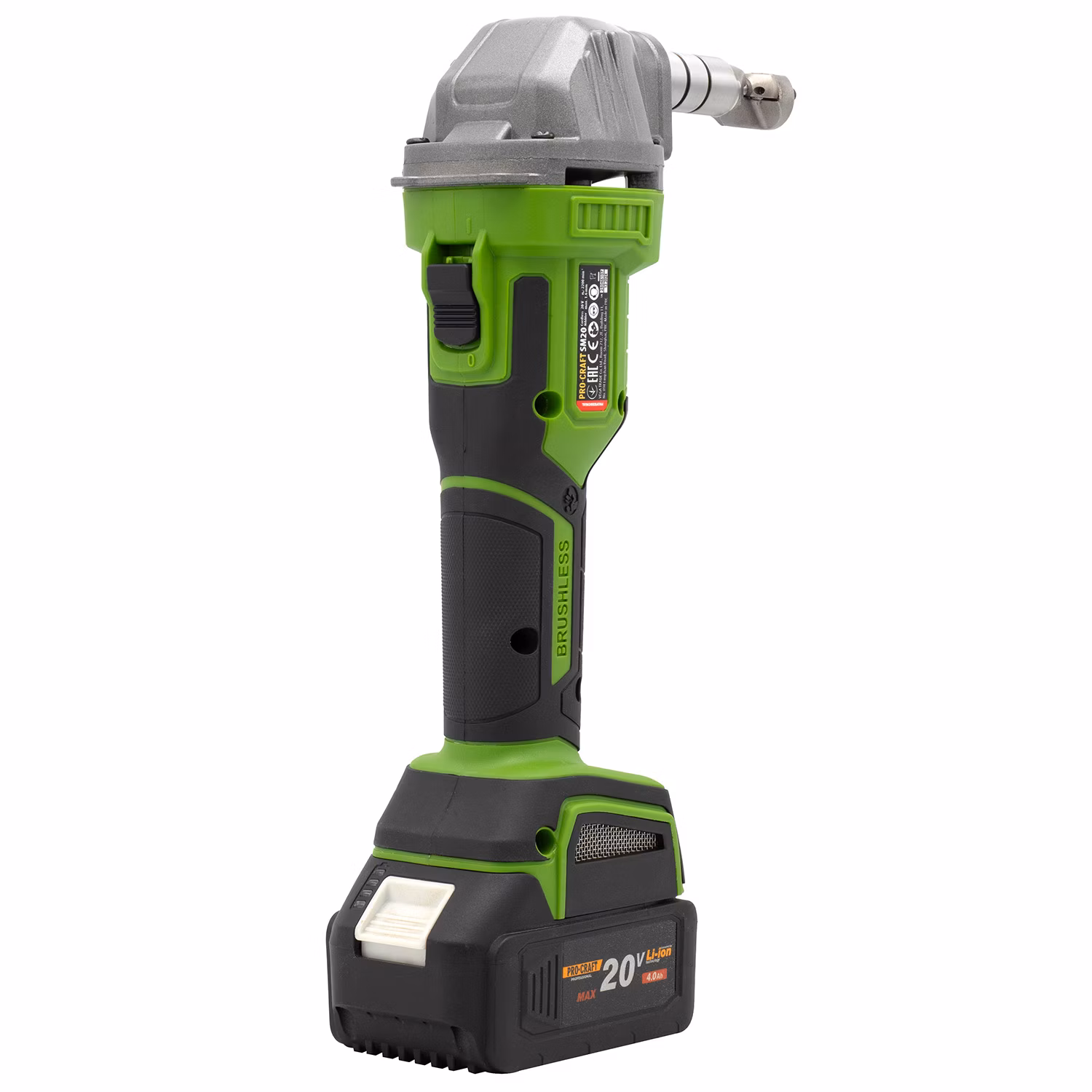 Aku nůžky na plech Procraft SM20 (bez baterie a nabíječky) | SM20bb