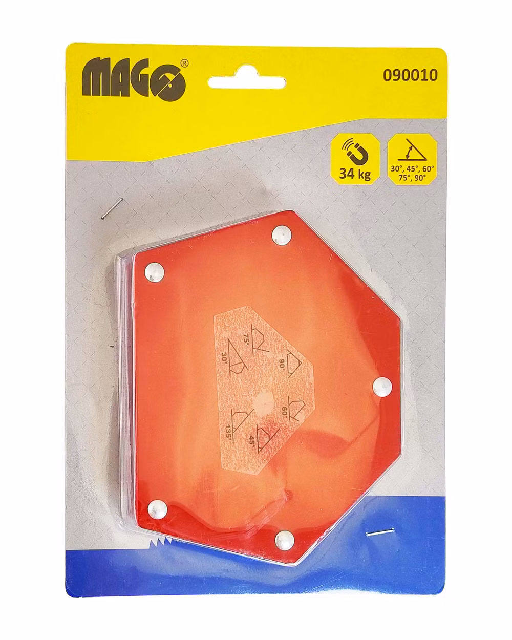 Uhlový magnet - nosnosť 34 kg