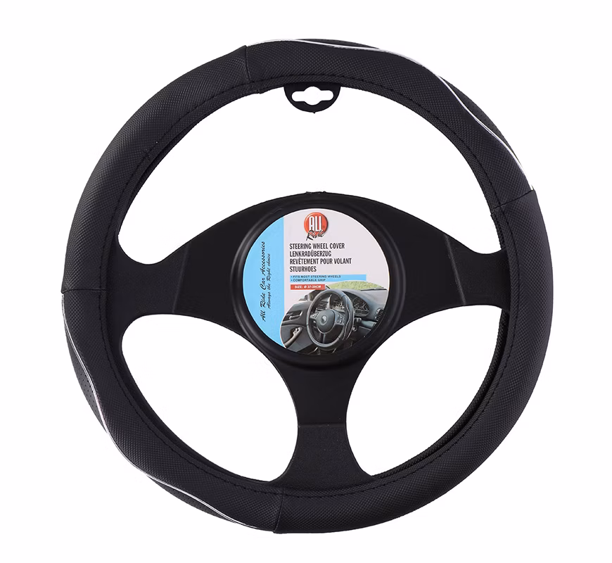 ALLRIDE Poťah na volant 37-39 cm, čierny