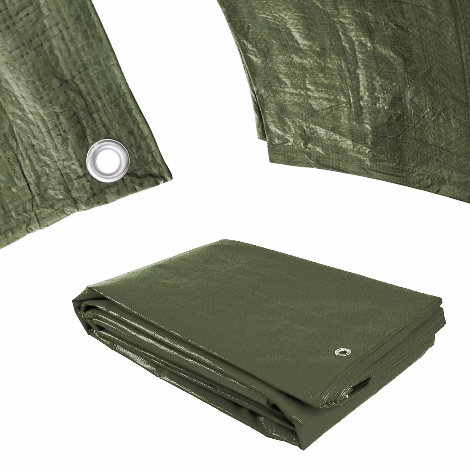 Procraft GT8x12 120g/m2 nepremokavá plachta so sieťovinou 8x12 m zelená | GT8x12
