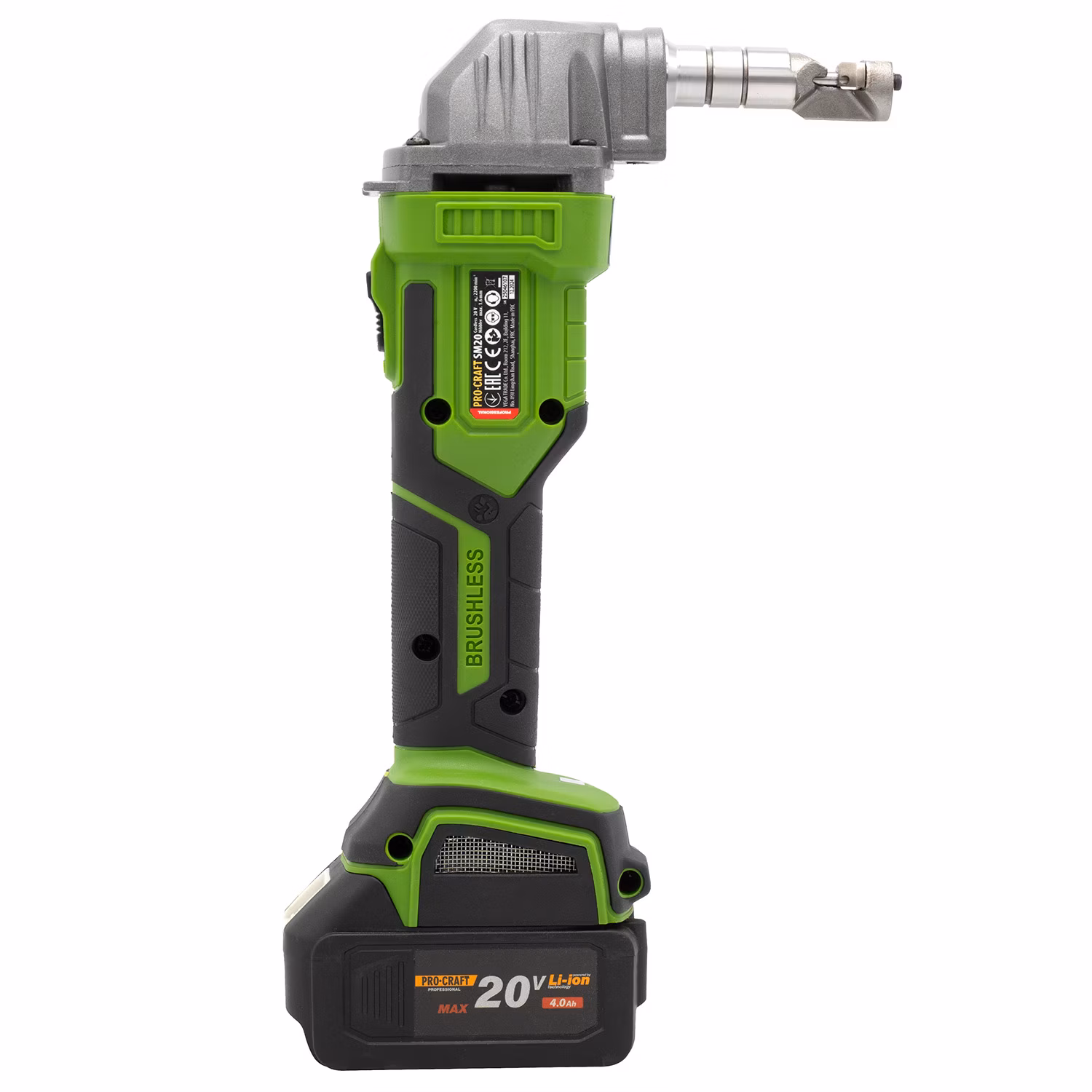 Aku nůžky na plech Procraft SM20 (bez baterie a nabíječky) | SM20bb