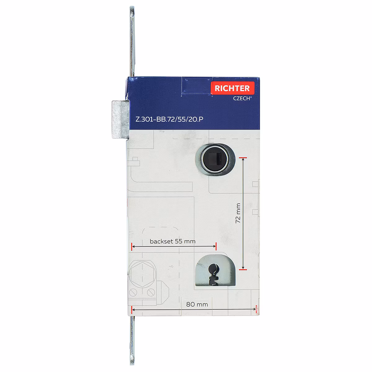RICHTER Z.301-BB.72/55(80).20.P