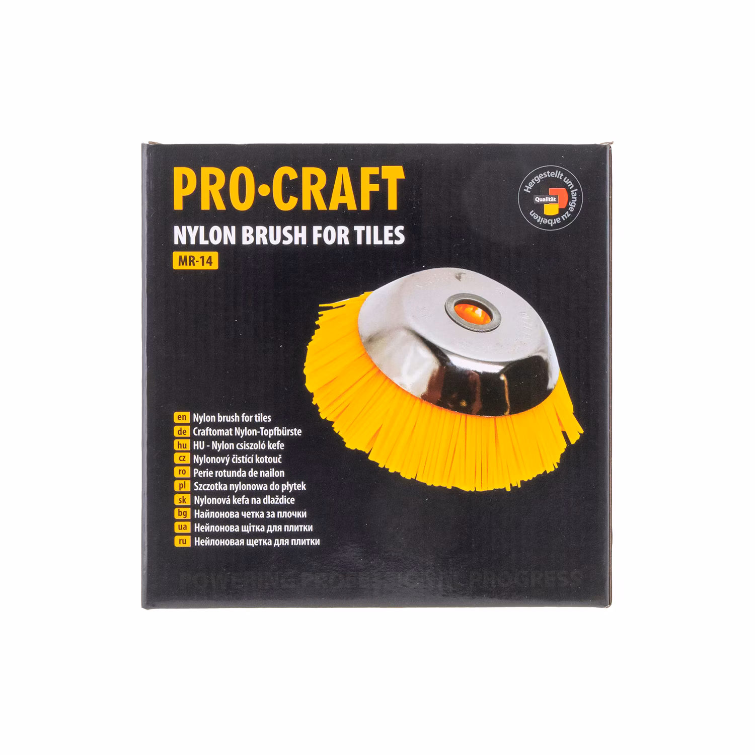 Nylonová kefa na dlažbu PROCRAFT | MR-14