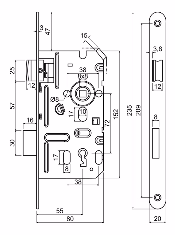 RICHTER Z.301-BB.72/55(80).20.L