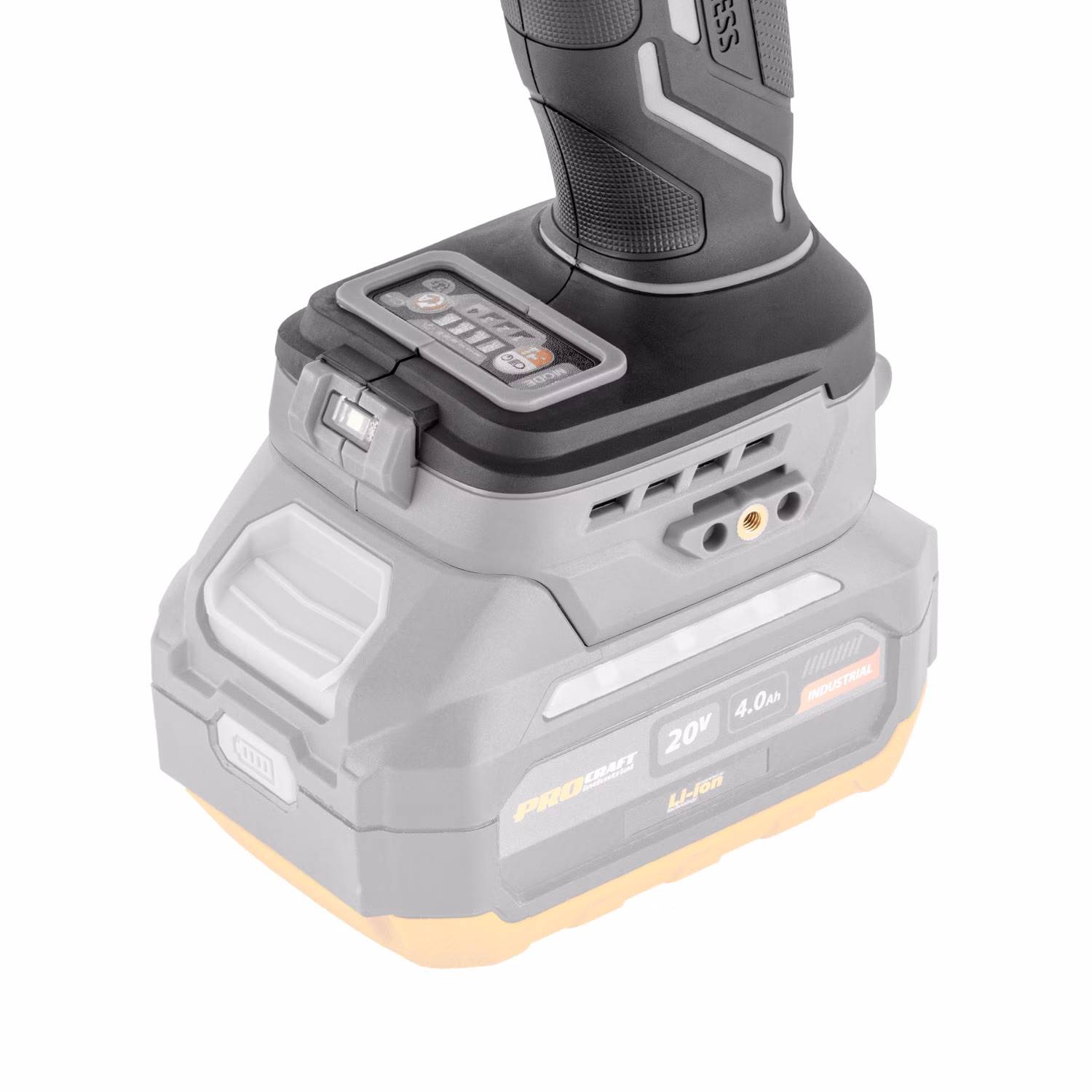 Aku rázový uťahovák Procraft Industrial IW1200Abb (bez akumulátora a nabíjačky) | IW1200A-BB