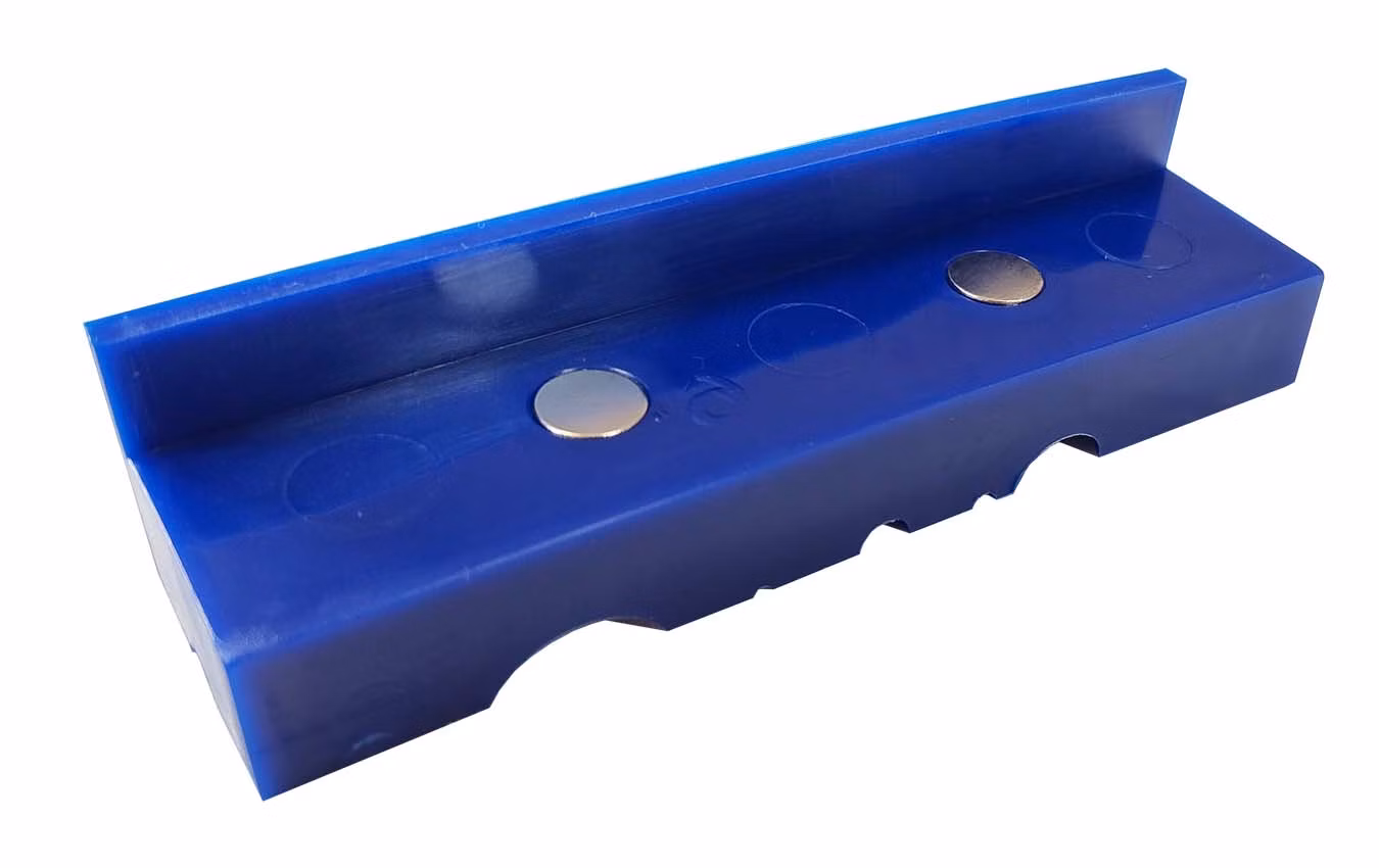 Magnetické čeľuste SOFT s drážkami - 115 mm - 2 ks