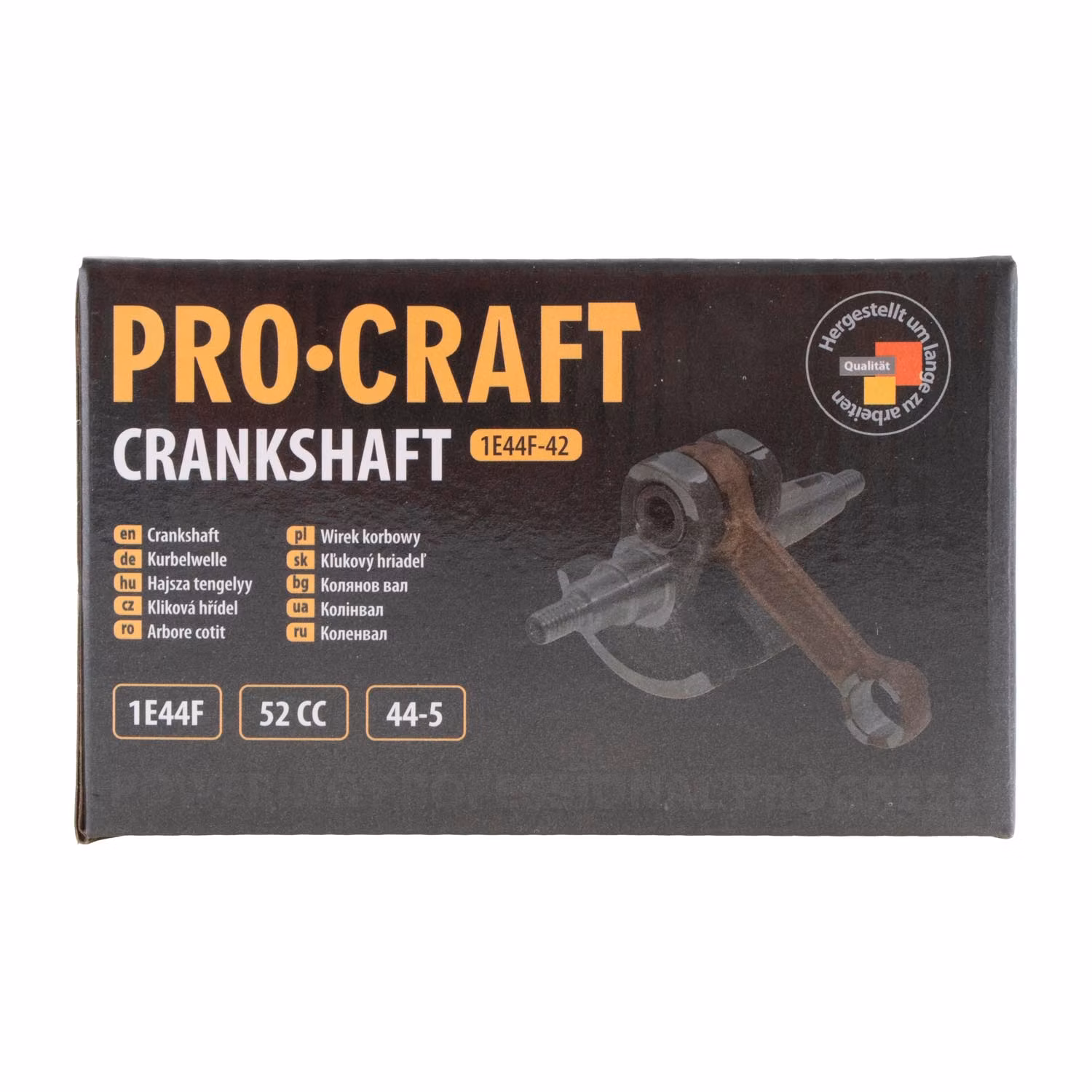 Kľukový hriadeľ 44mm 1E44F 52CC PROCRAFT | 1E44F-42