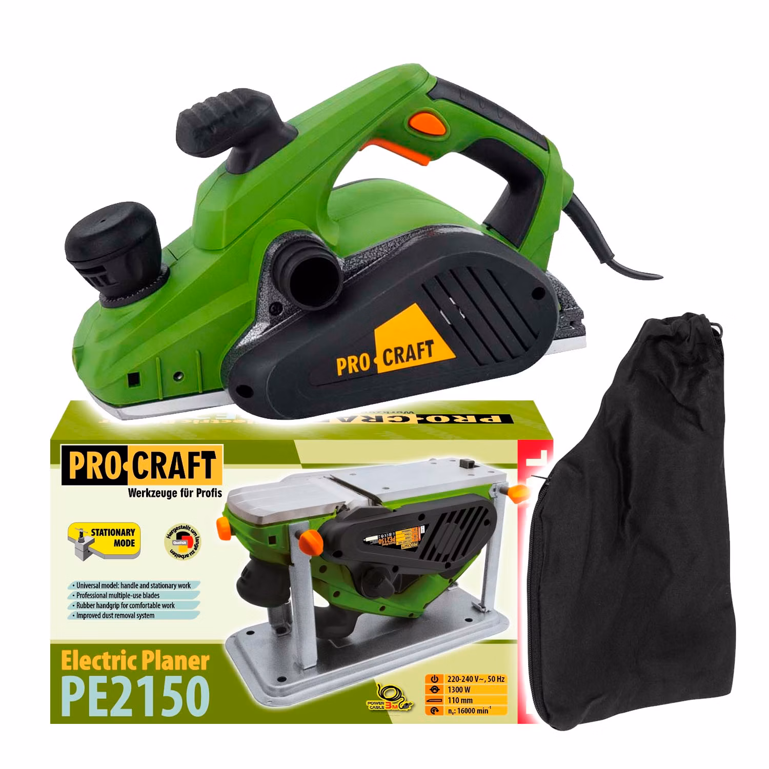 Procraft PE2150 Elektrický hoblík | PE2150