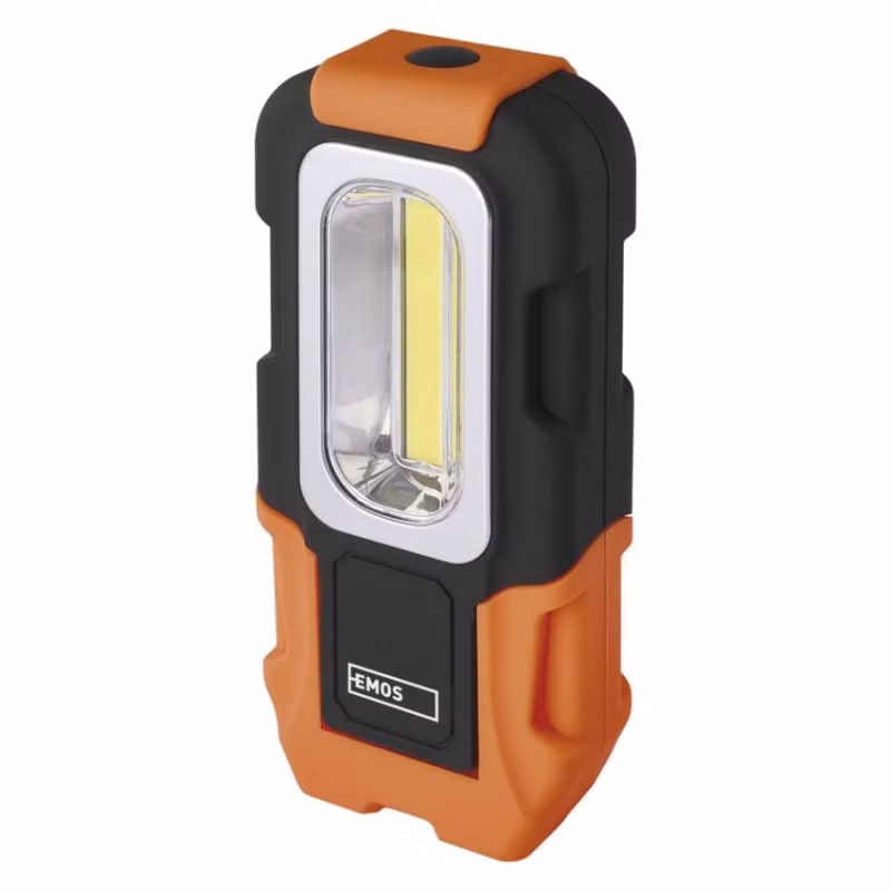 COB LED pracovné svietidlo P3888, 180 lm, 3× AAA