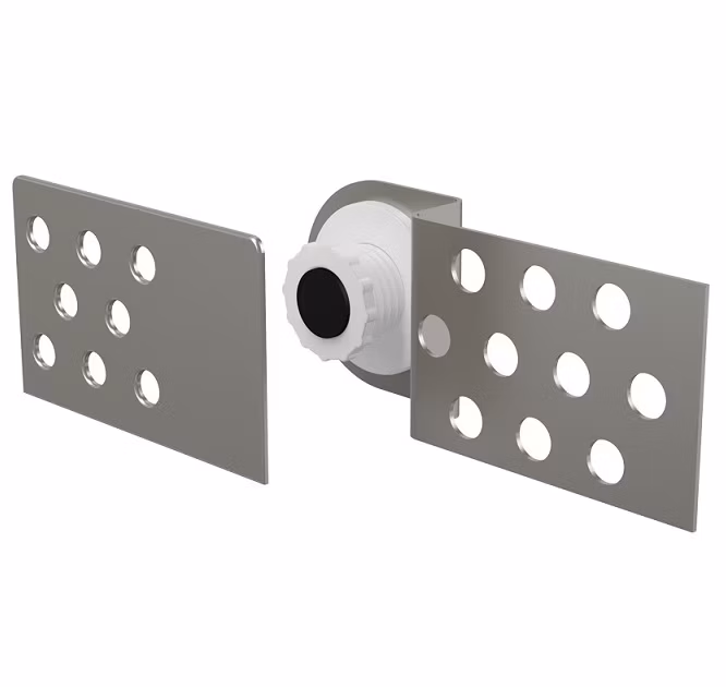 Magnetické vaňové dvierka výškovo nastaviteľné - sada 4 ks úchytov pod obklady