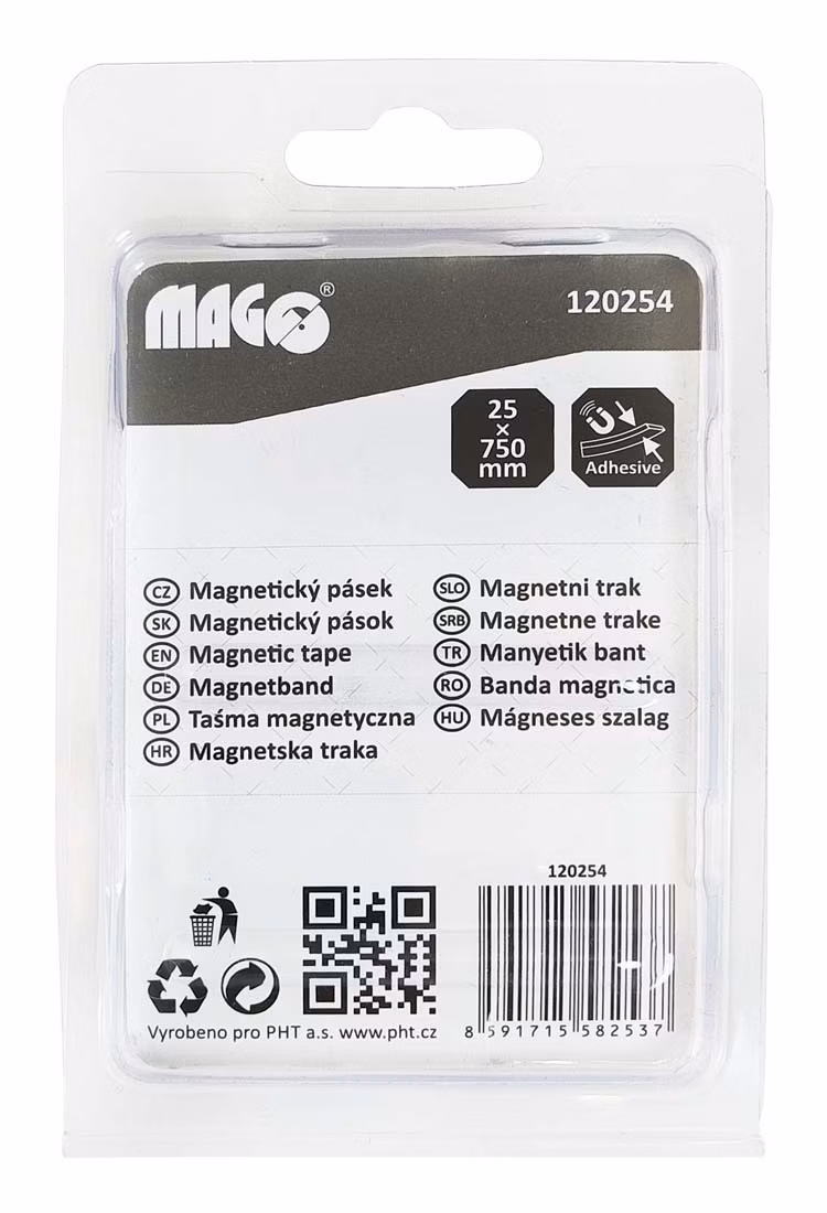 Magnetický pásik 25x750mm