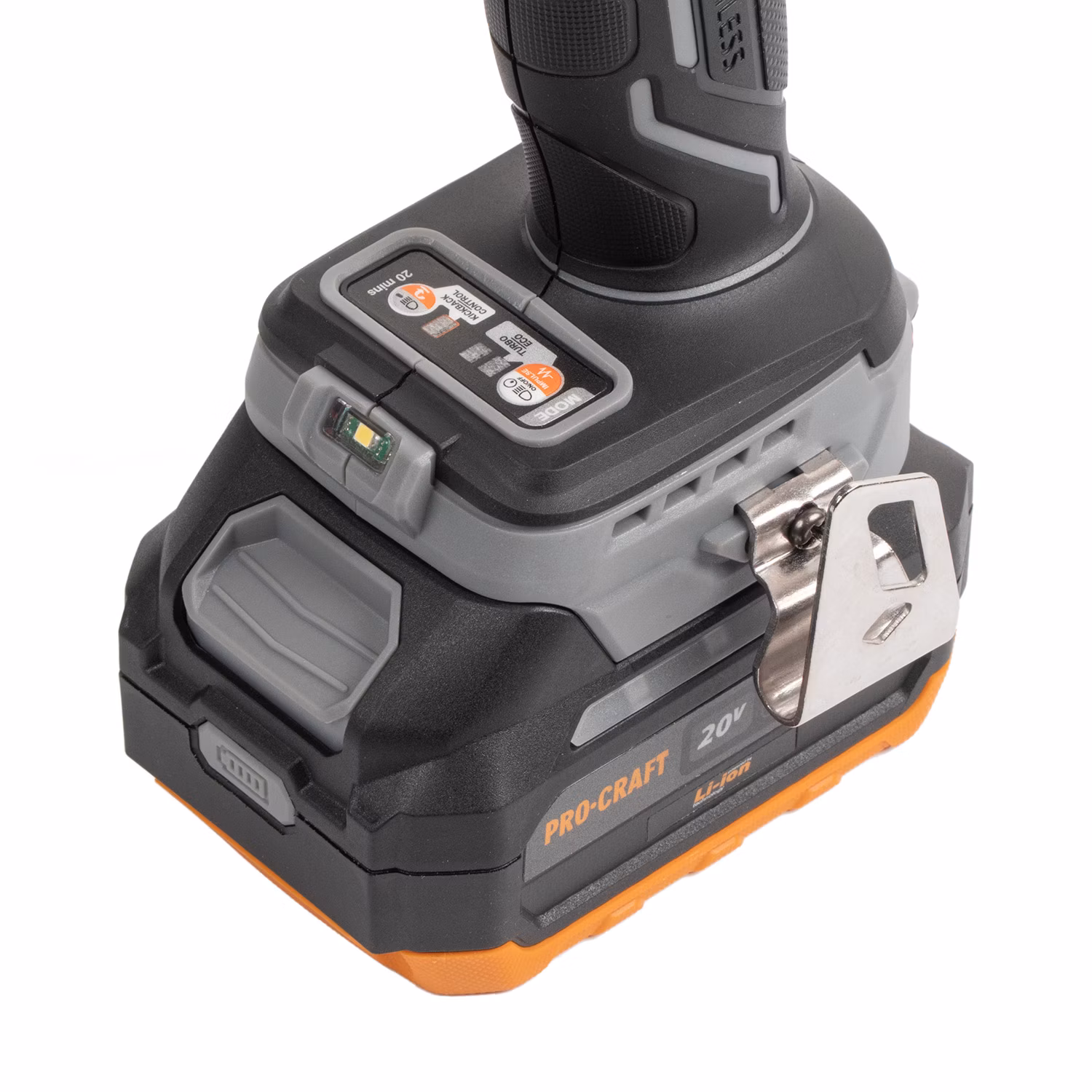 Akumulátorový vŕtací skrutkovač Procraft Industrial CD20A | CD20A-1b-c