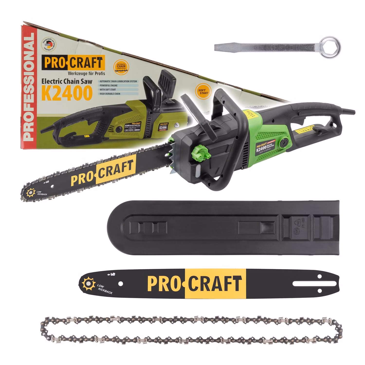 Elektrická reťazová píla Procraft K2400 | K2400