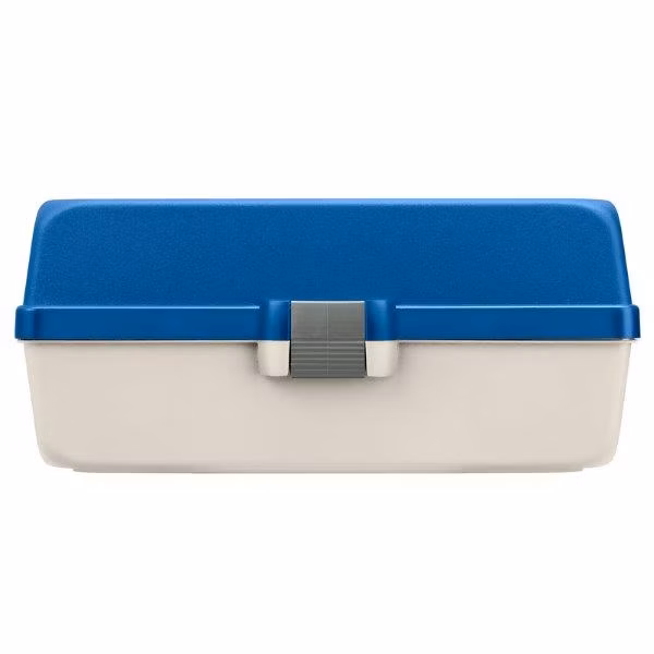 Plastový kufrík s 2 priehradkami, vonkajšie rozmery 335x153x148mm