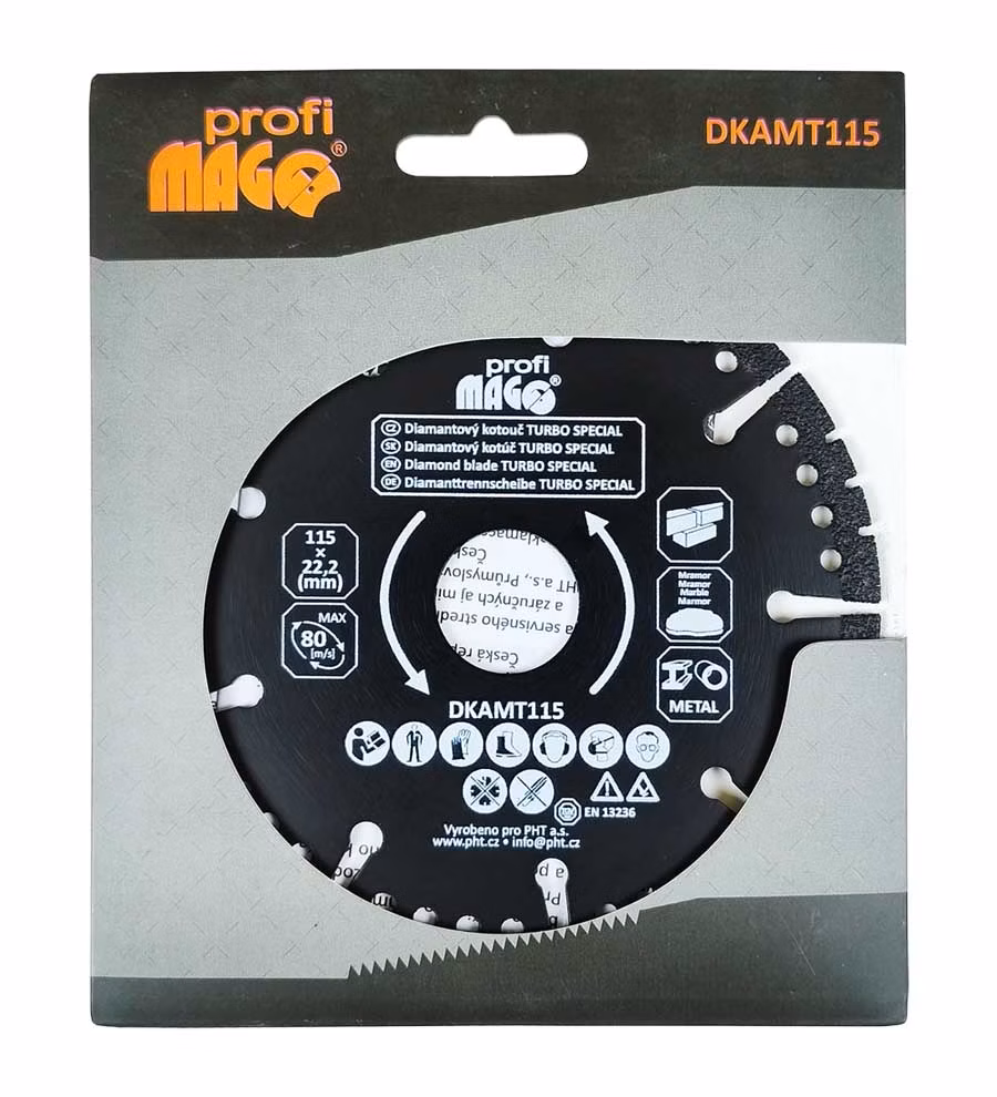 MAGG Profi - Diamantový kotúč TURBO SPECIAL 115x22,2mm