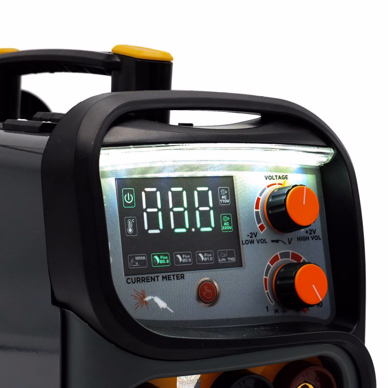 Kombinovaná invertorová zváračka Co Flux – trubičkový drôt, MMA, TIG lift Procraft SPI-290 | SPI-290