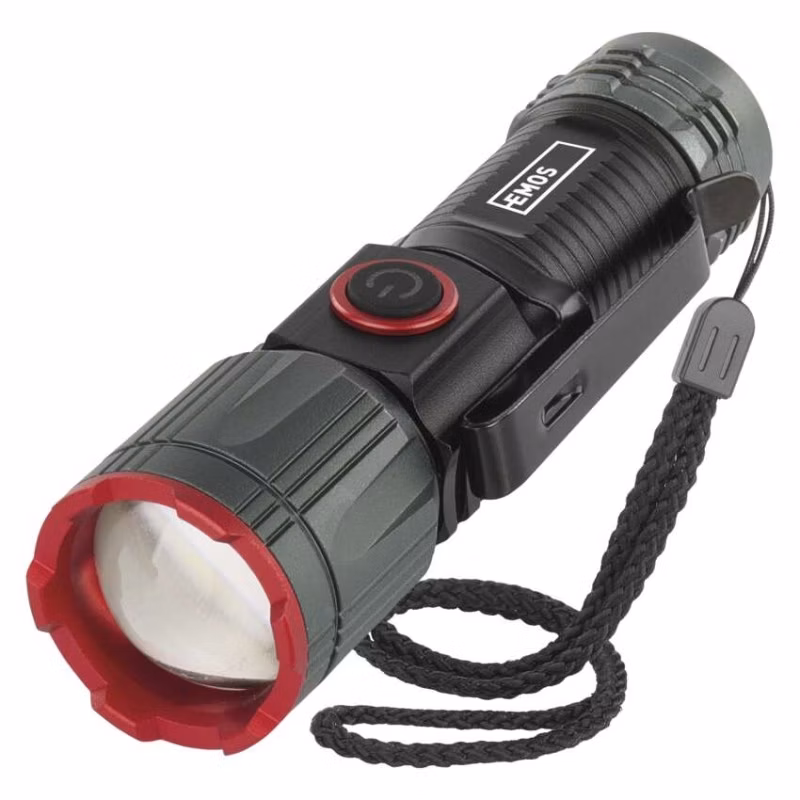 LED nabíjacie kovové svietidlo 300 lm, 700 mAh