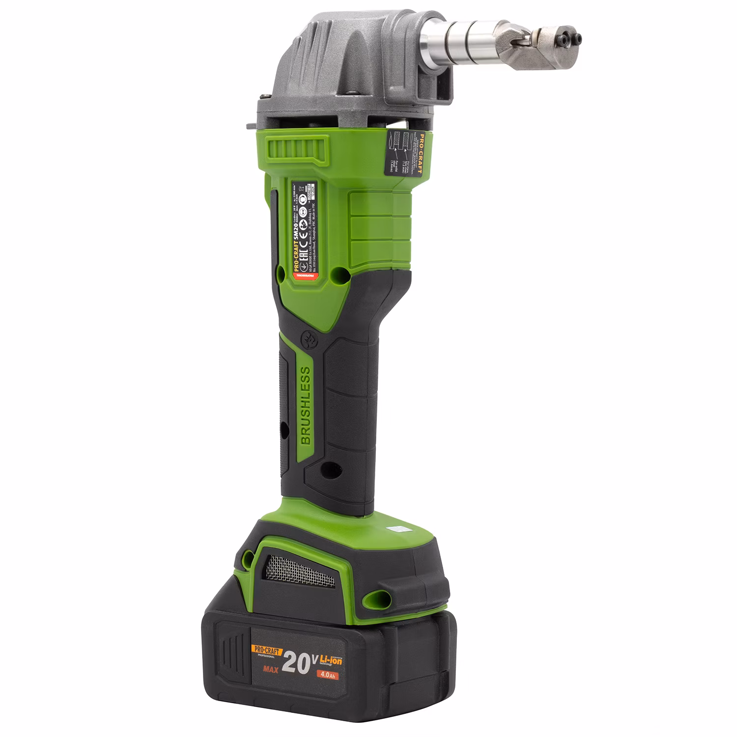 Aku nůžky na plech Procraft SM20 (bez baterie a nabíječky) | SM20bb