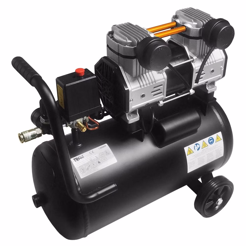 TUSON - Tichý bezolejový kompresor 1,5 kW, 2,0 HP, 24l