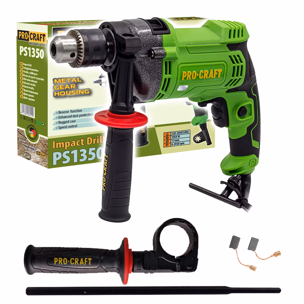 Príklepová vŕtačka Procraft PS1350 | PS1350