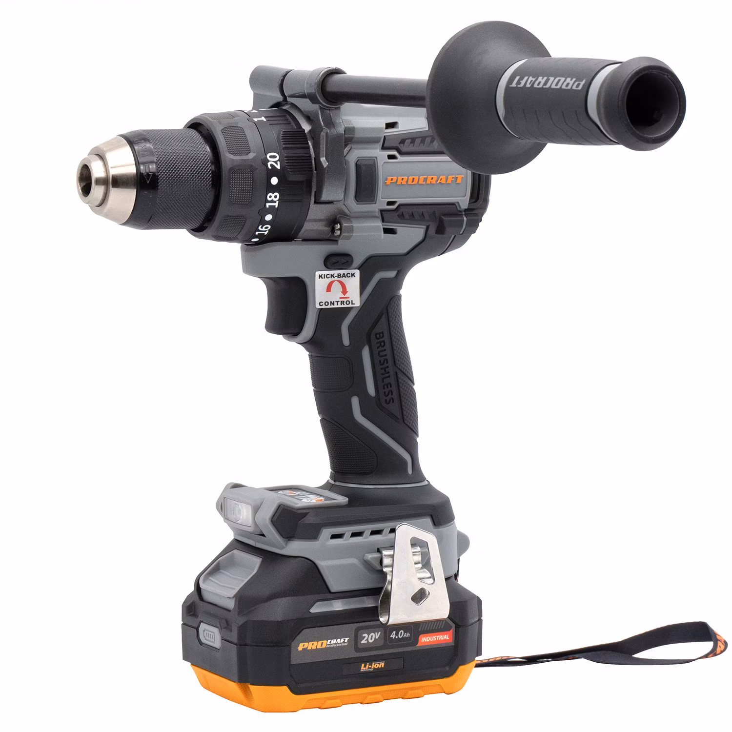 Aku skrutkovač Procraft Industrial CD20B (1 baterie) | CD20B-1b-c